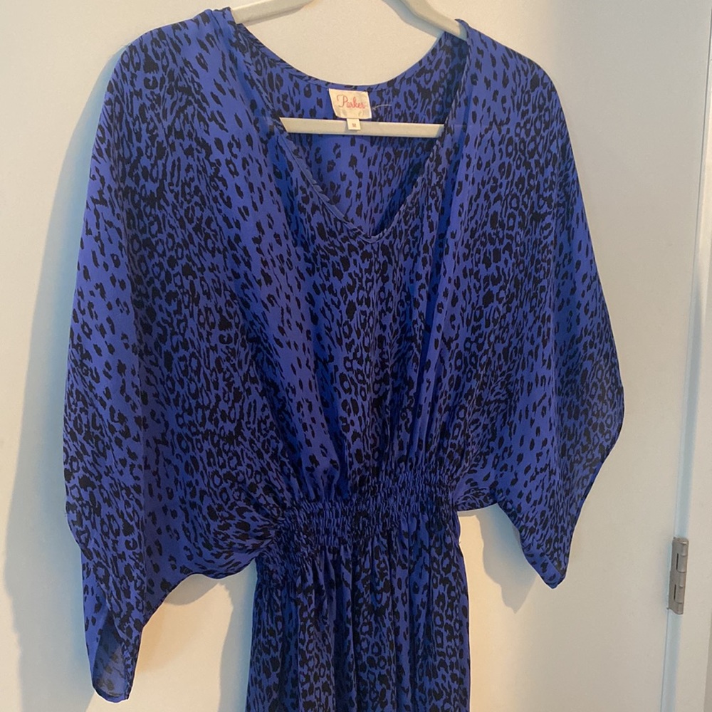 Parker silk blouse size M